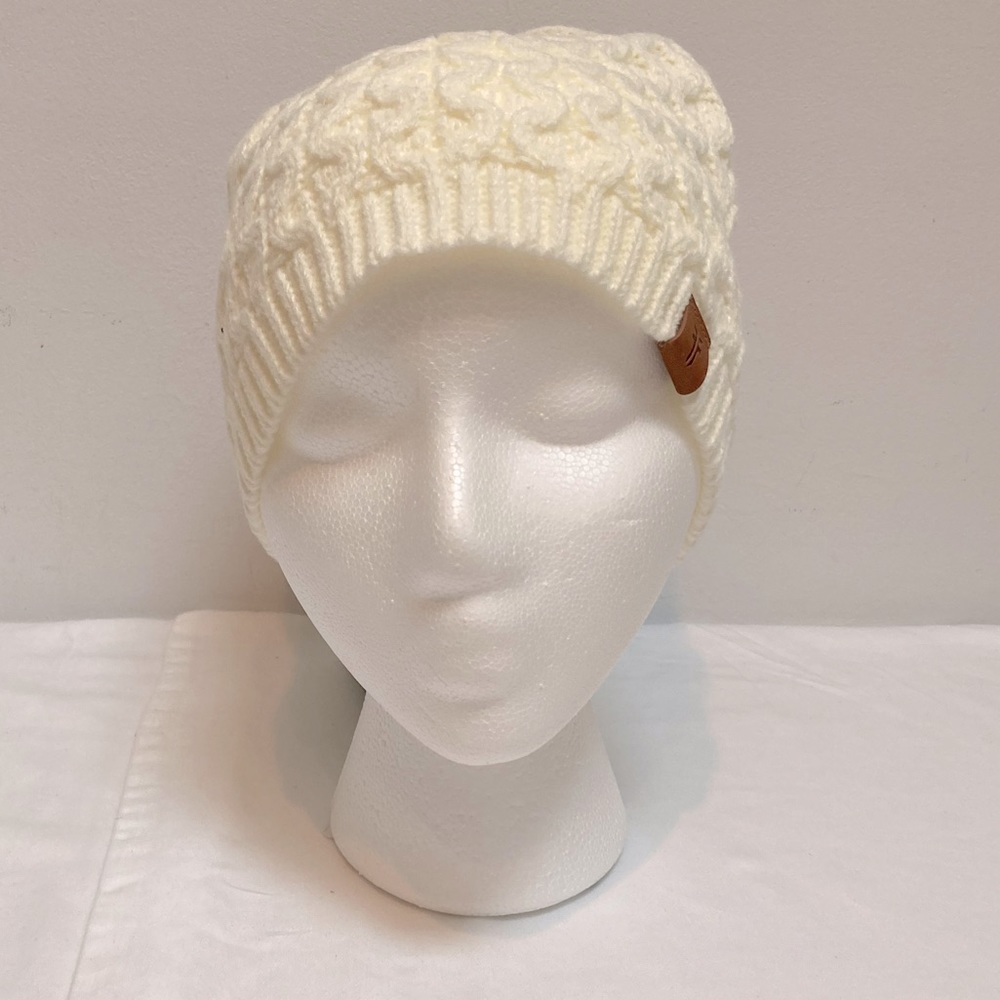 Frye Cable Knit Acrylic Beanie